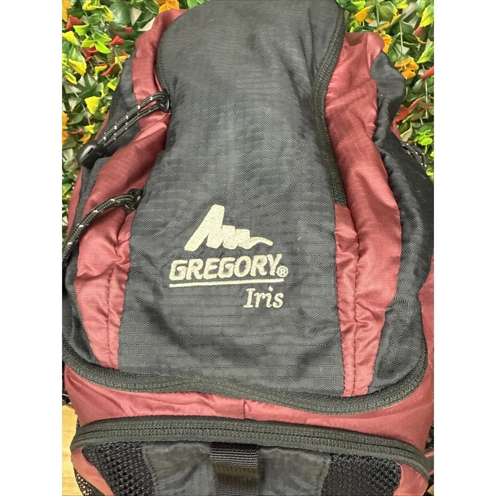 Gregory Mountain‎ Products Iris Red Maroon Hiking Backpack + Buckle Outdoors GUC
